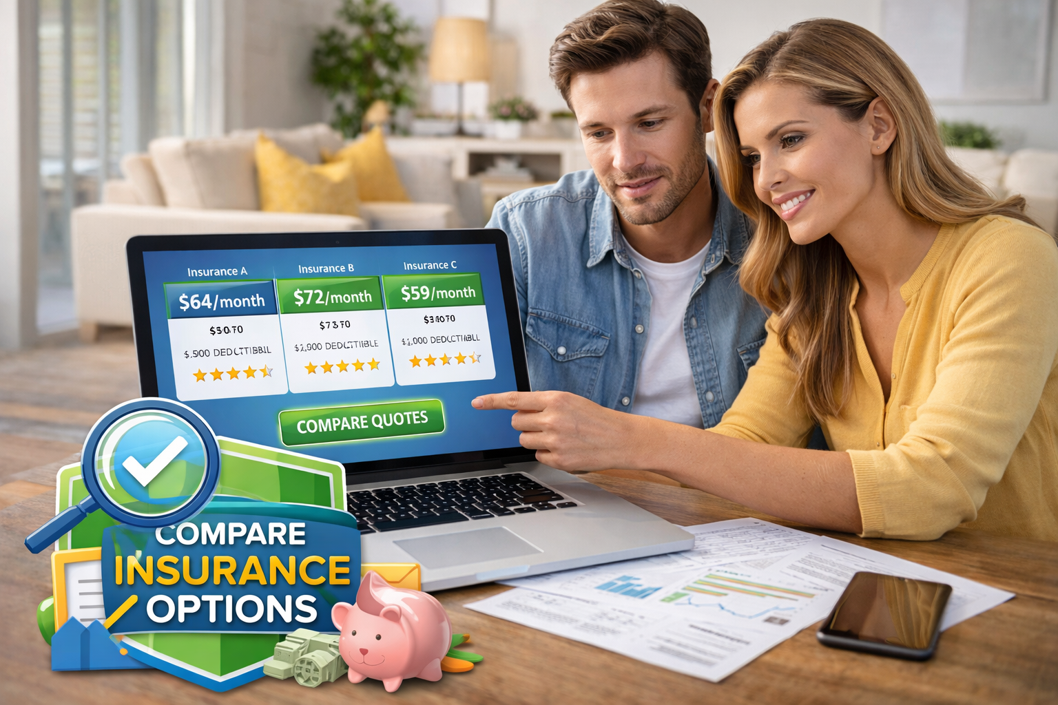 Compare insurance options